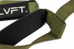 Live Fit. Apparel TRAINING EQUIPMENT Lifting Straps - Olive