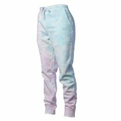Live Fit. Apparel Cotton Candy Joggers- Teal