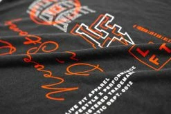 LVFT Trust The Iron Tee - Grey/Orange TOPS