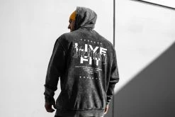 LVFT TOPS Heavy Metal Hoodie - Black