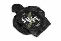 LVFT Honor Hoodie - Vintage Black TOPS