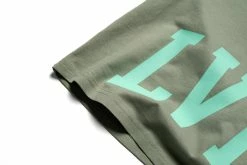 LVFT Contender Crop Muscle Tank - Sage TOPS