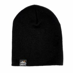 LVFT Explore Beanie - Black HEADWEAR