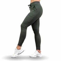 LVFT Hybrid Cargo Leggings - Olive BOTTOMS