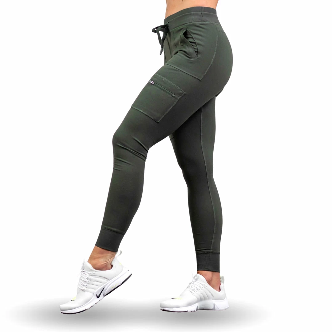 Best deal π LVFT Hybrid Cargo Leggings - Olive BOTTOMS π€© 4 LVFT Hybrid Cargo Leggings - Olive BOTTOMS