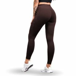 LVFT Hybrid Cargo Leggings - Burgundy BOTTOMS