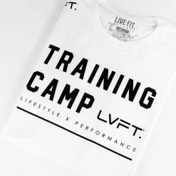 LVFT TOPS Training Camp Tee - White