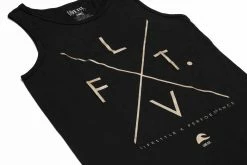 Live Fit. Apparel X Tank - Black / Gold