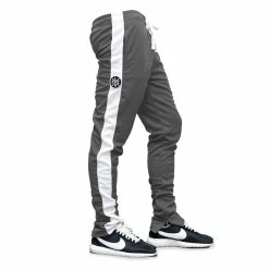 LVFT. Slim Trackies - Grey/White
