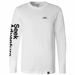 LVFT TOPS Seek Adventure Long Sleeve - White