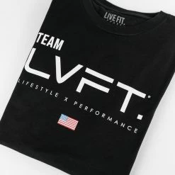 Team LVFT Tee - Black T-Shirts